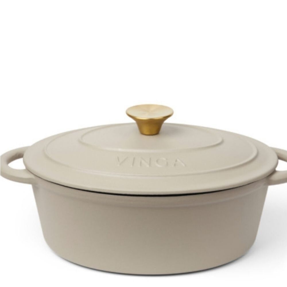 Viking 5QT Cast Iron Dutch‎ Oven/Roaster- Nantucket